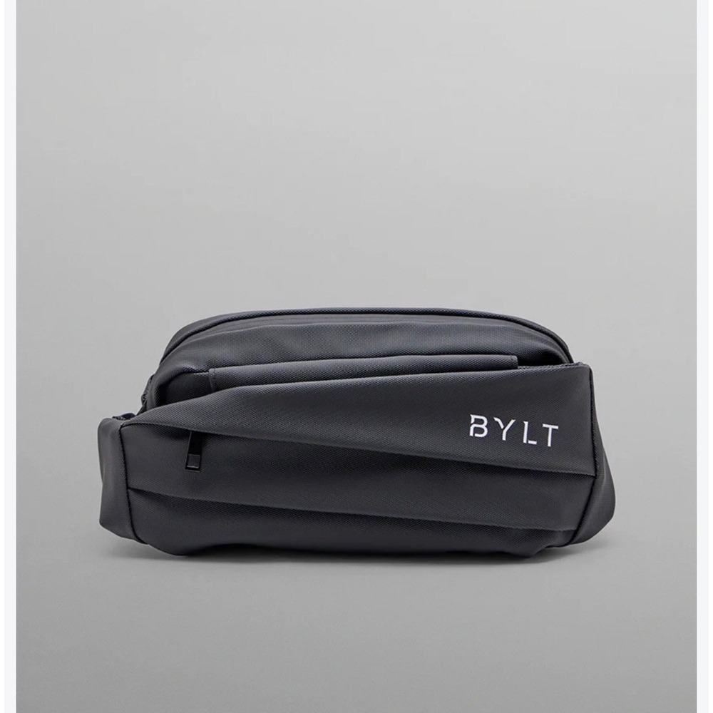 BYLT Water Resistant Crossbody Bag Black 2L NWT Minimalist Athleisure Gorpcore